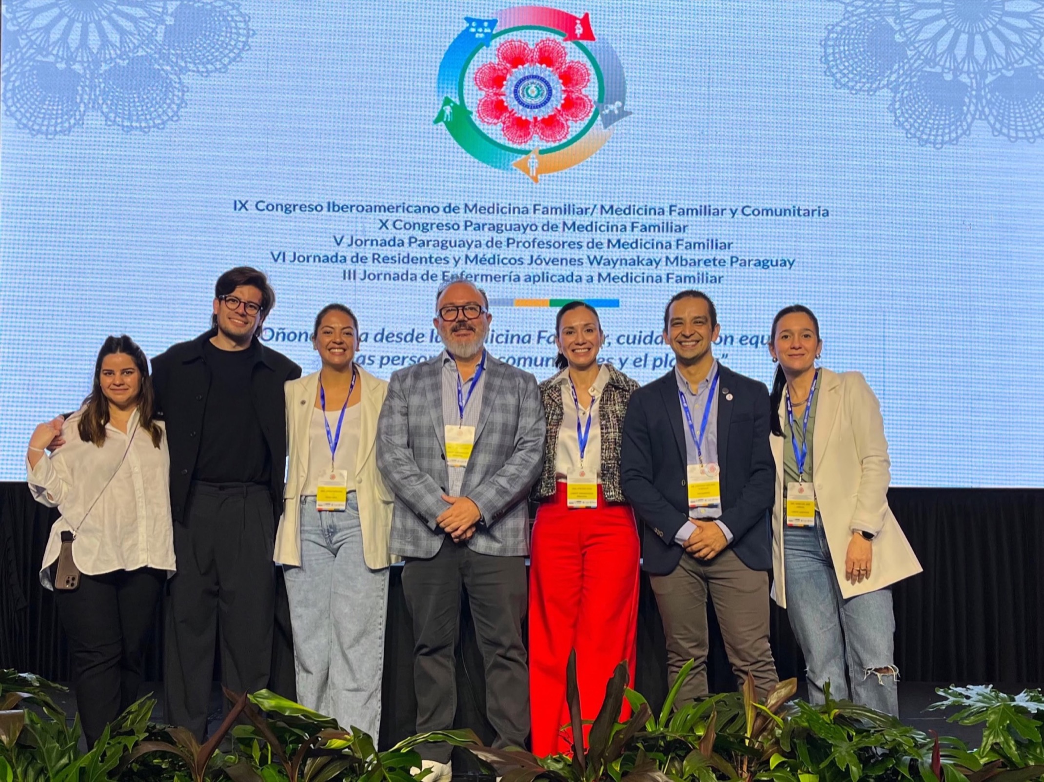 Participantes internacionales en el Congreso